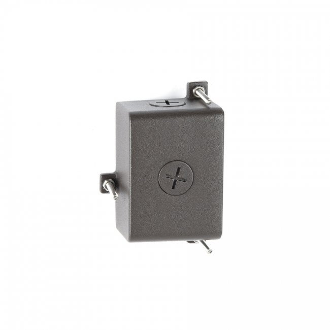 W.A.C. Lighting 5000-TCP-BK Tree Mount Junction Box, Black On Aluminum