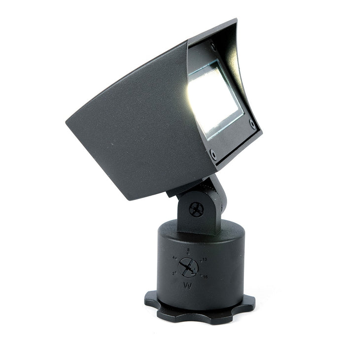 W.A.C. Lighting 5021-30BK LED Landscape Wall Wash, Black On Aluminum
