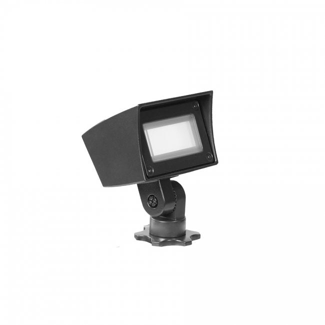 W.A.C. Lighting 5121-27/30BK LED Landscape Wall Wash, Black On Aluminum