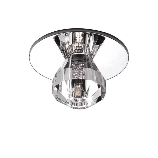 W.A.C. Lighting DR-362LED-CL/CH LED Recessed Beauty Spot, Clear/Chrome
