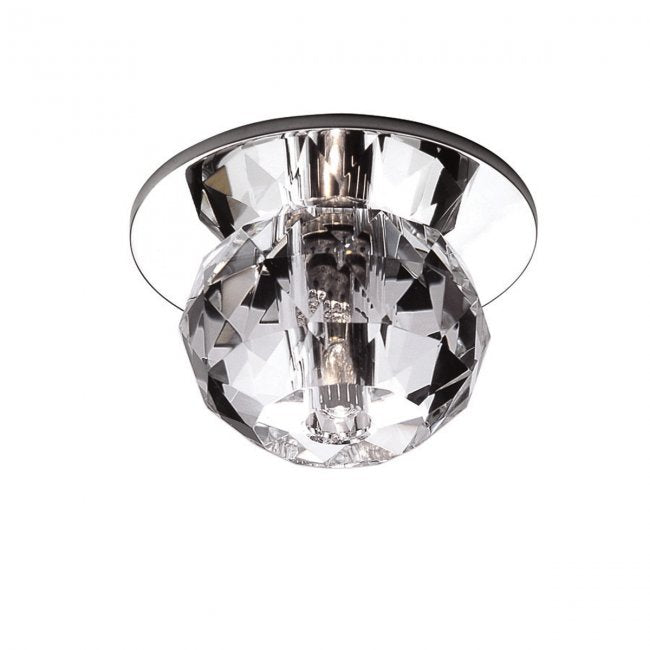 W.A.C. Lighting DR-363LED-CL/CH LED Recessed Beauty Spot, Clear/Chrome
