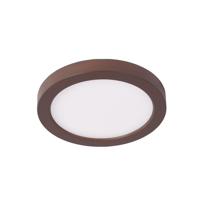 W.A.C. Lighting FM-05RN-935-BZ LED Flush Mount, Bronze