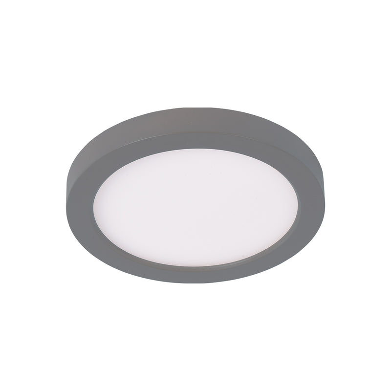 W.A.C. Lighting FM-05RN-935-NI LED Flush Mount, Nickel
