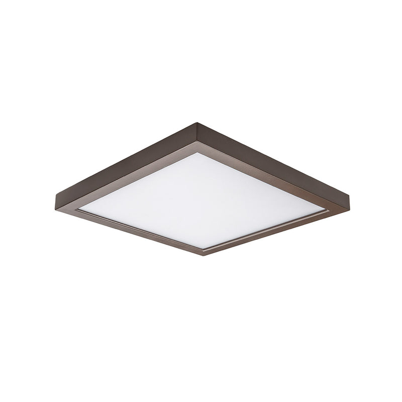 W.A.C. Lighting FM-05SQ-930-BZ LED Flush Mount, Bronze