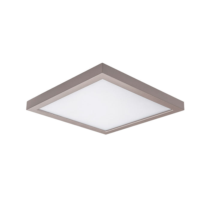 W.A.C. Lighting FM-05SQ-930-NI LED Flush Mount, Nickel