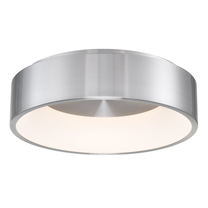 W.A.C. Lighting FM-33718-AL LED Flush Mount, Brushed Aluminum
