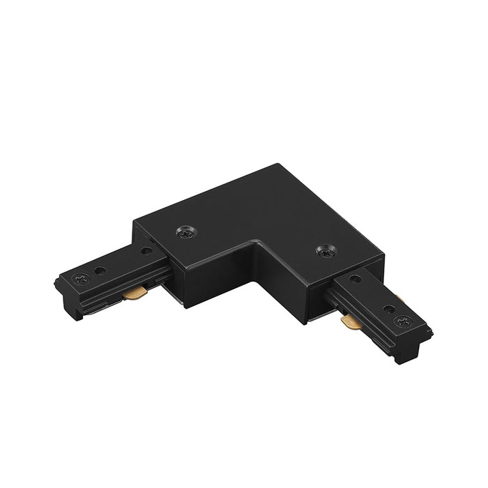 W.A.C. Lighting HL-LEFT-BK Track Connector, Black