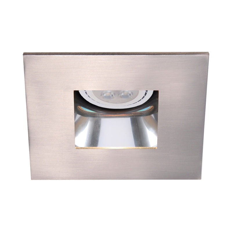 W.A.C. Lighting HR-D412LED-S-SC/BN LED Trim, Specular Clear/Brushed Nickel