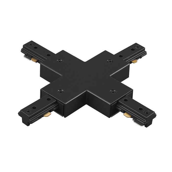 W.A.C. Lighting HX-BK Track Connector, Black