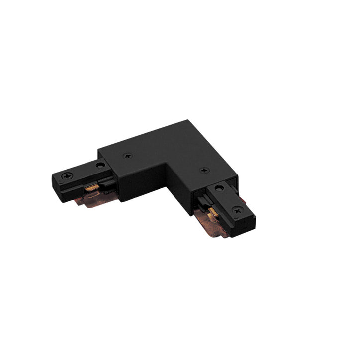 W.A.C. Lighting J2-LLEFT-BK Track Connector, Black