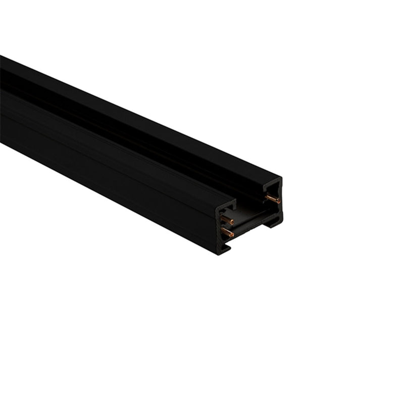 W.A.C. Lighting J2-T8-BK Track Two Circuit, Black