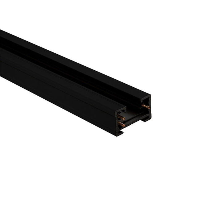 W.A.C. Lighting J2-T8-BK Track Two Circuit, Black
