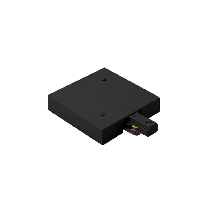 W.A.C. Lighting J2-TBLE-BK 2-Circuit Drop Ceiling Live End Feed, Black