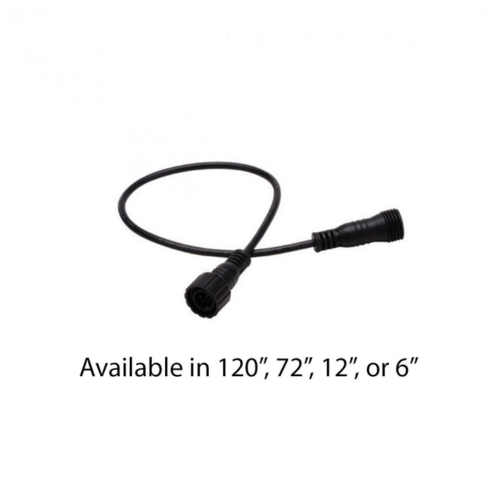 W.A.C. Lighting LED-TO24-IC120-RGB Connector, Black