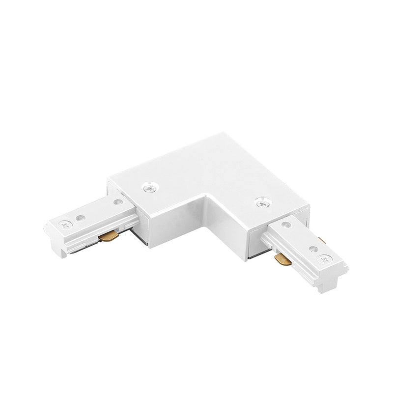 W.A.C. Lighting LL-LEFT-WT Track Connector, White