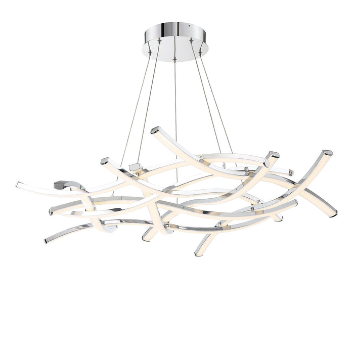 W.A.C. Lighting PD-60944-CH LED Chandelier, Chrome