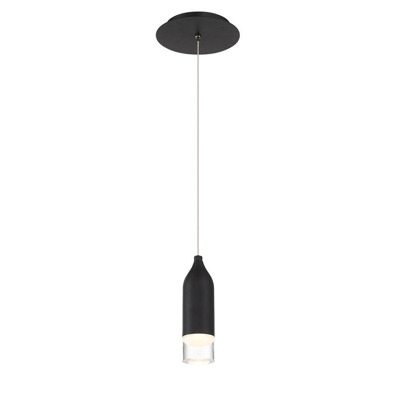 W.A.C. Lighting PD-76908-BK LED Pendant, Black