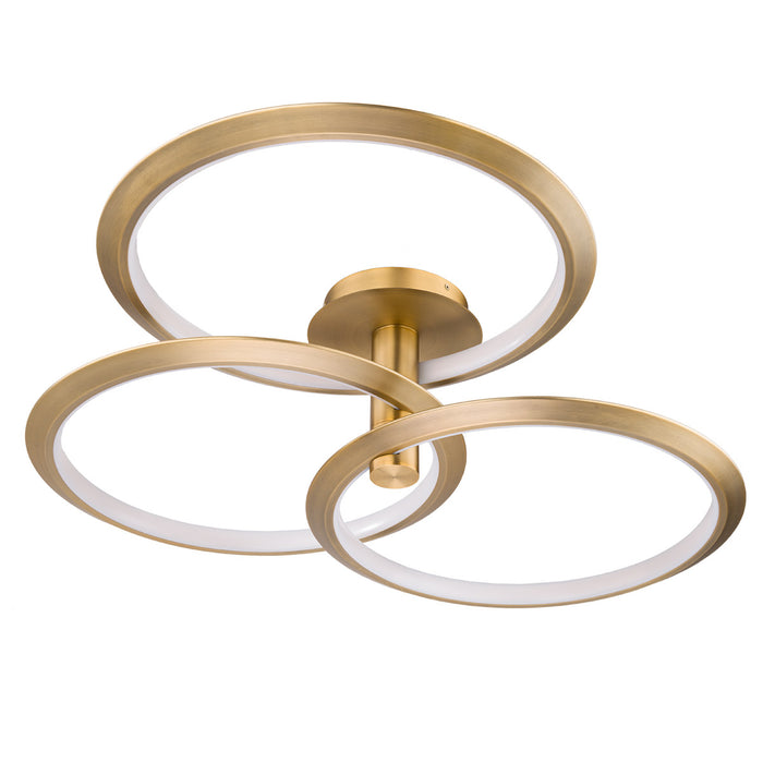 W.A.C. Lighting PD-94940-AB LED Pendant, Aged Brass