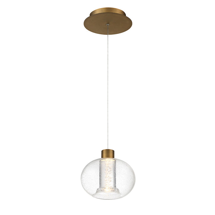W.A.C. Lighting PD-98908-AB LED Pendant, Aged Brass