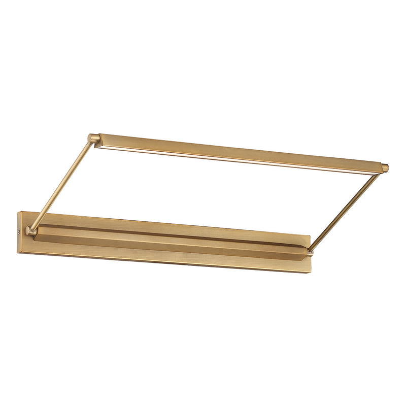 W.A.C. Lighting PL-LED23-30-AB LED Picture Light, Aged Brass
