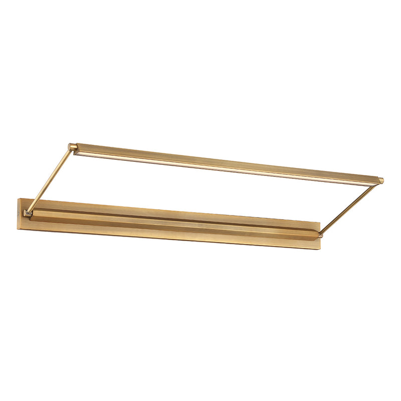W.A.C. Lighting PL-LED34-30-AB LED Picture Light, Aged Brass