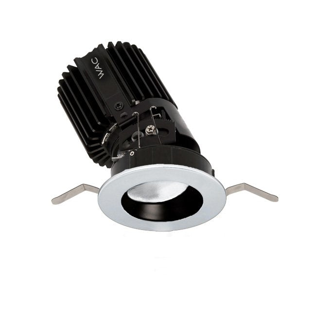 W.A.C. Lighting R2RAT-F835-BKWT LED Trim, Black/White