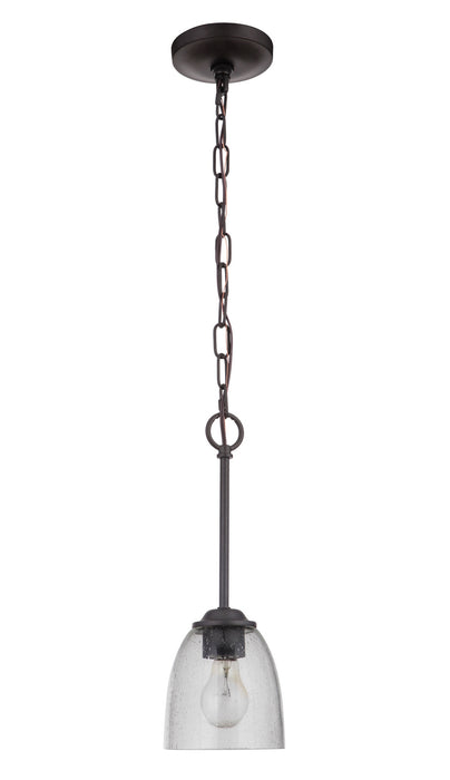 Craftmade 49991-ESP One Light Mini Pendant, Espresso