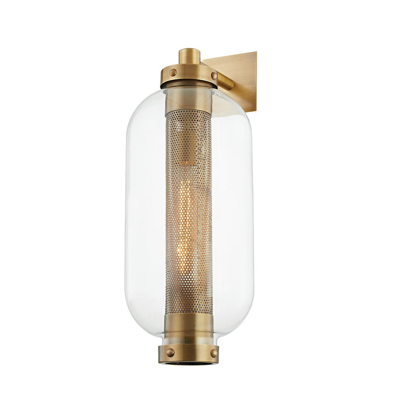 Troy Lighting B7032-PBR One Light Wall Sconce, Patina Brass