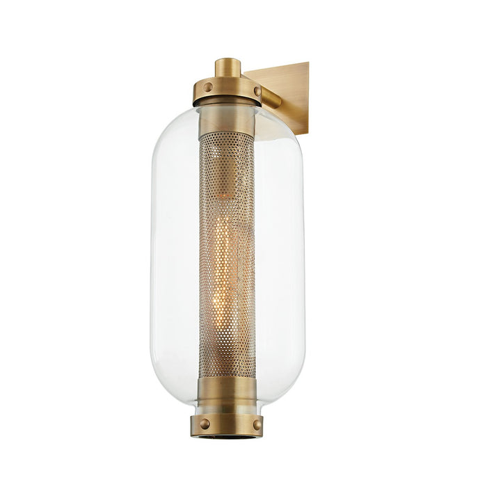 Troy Lighting B7032-PBR One Light Wall Sconce, Patina Brass