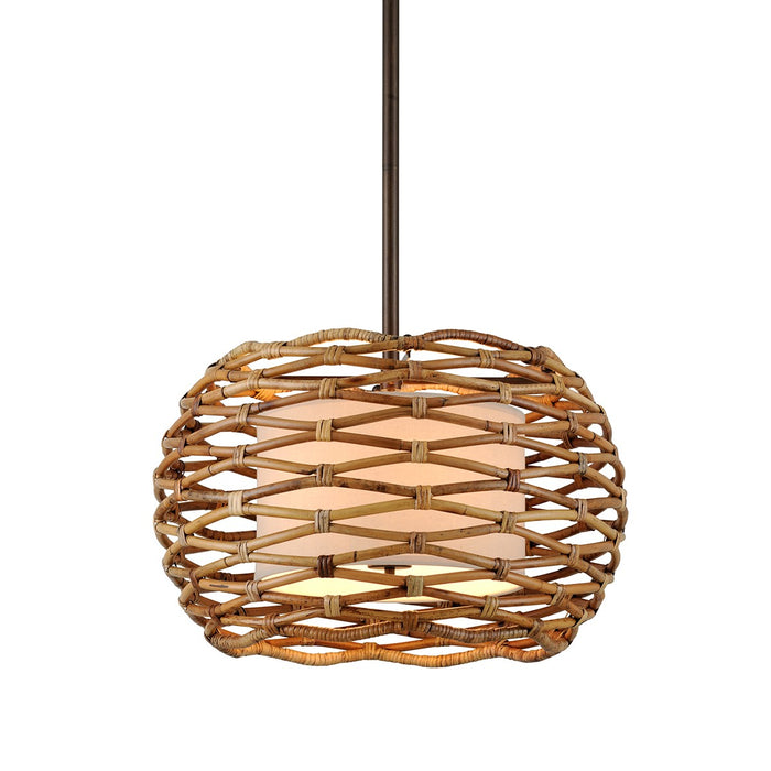 Troy Lighting F6747-TBZ Six Light Chandelier, Textured Bronze