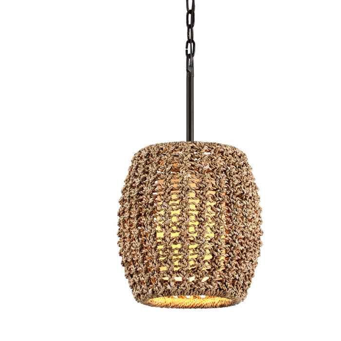 Troy Lighting F6753-BRZ One Light Pendant, Bronze