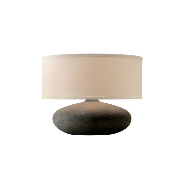 Troy Lighting PTL1007 One Light Table Lamp, Graystone