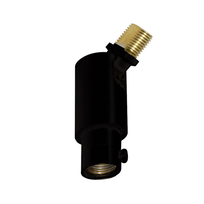 W.A.C. Lighting SK14-BK Sloped Ceiling Adapter for Suspension Kit, Black