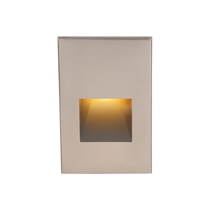 W.A.C. Lighting WL-LED200-AM-BN LED Step and Wall Light, Brushed Nickel