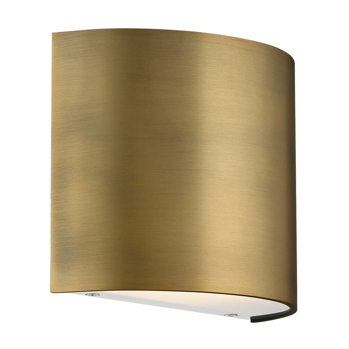 W.A.C. Lighting WS-30907-AB LED Wall Sconce, Aged Brass