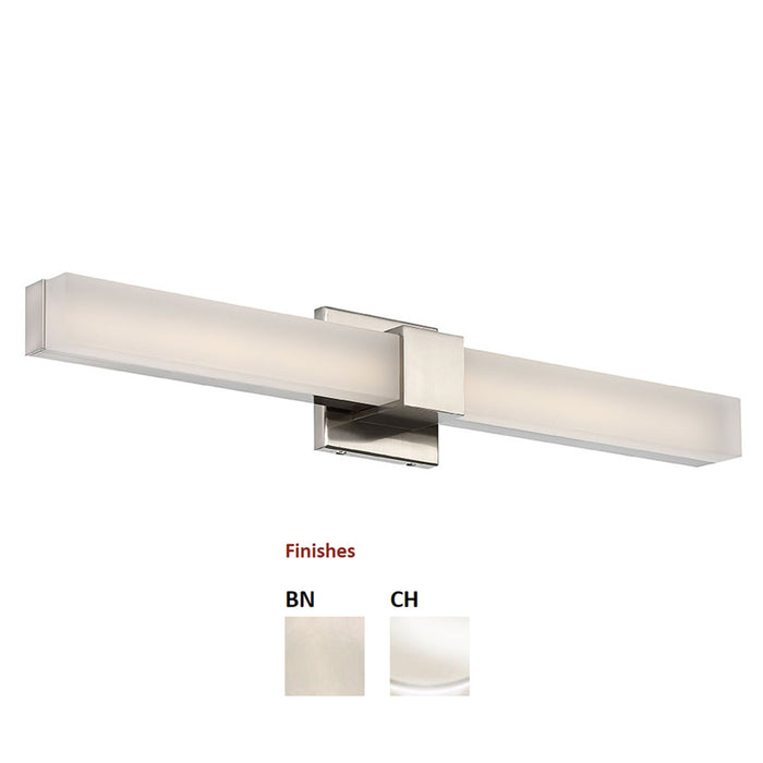 W.A.C. Lighting WS-69826-CH LED Bathroom Vanity, Chrome