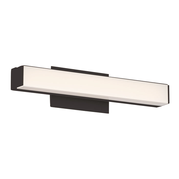 W.A.C. Lighting WS-77612-35-BK LED Bathroom Vanity, Brushed Black