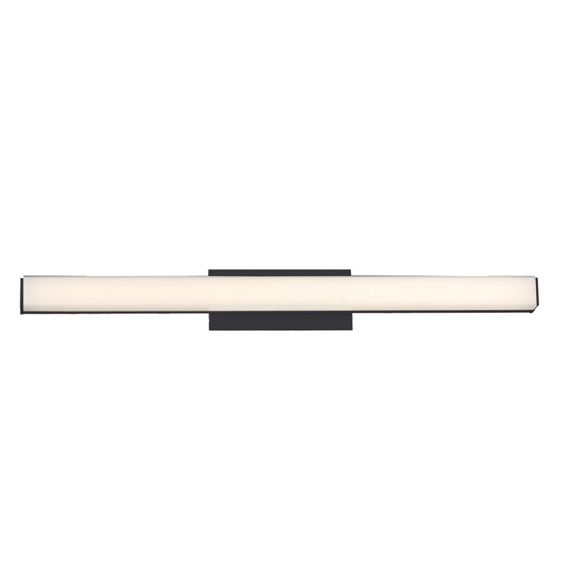 W.A.C. Lighting WS-77624-27-BK LED Bathroom Vanity, Brushed Black
