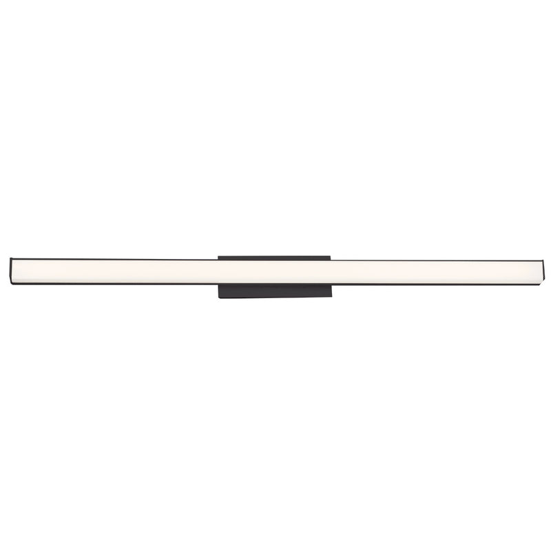 W.A.C. Lighting WS-77636-30-BK LED Bathroom Vanity, Brushed Black