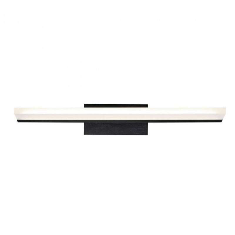 W.A.C. Lighting WS-85618-BK LED Bathroom Vanity, Brushed Black