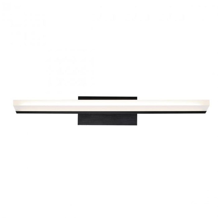 W.A.C. Lighting WS-85618-BK LED Bathroom Vanity, Brushed Black
