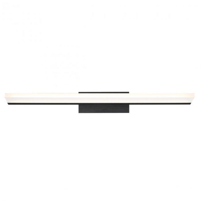 W.A.C. Lighting WS-85624-BK LED Bathroom Vanity, Brushed Black