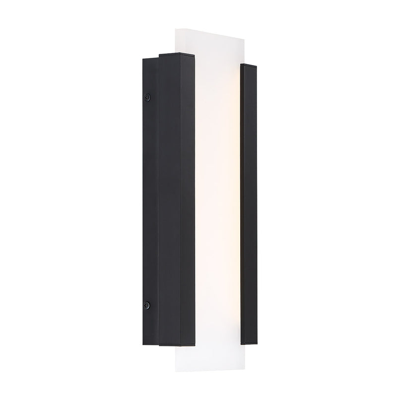 W.A.C. Lighting WS-W11914-BK LED Wall Light, Black