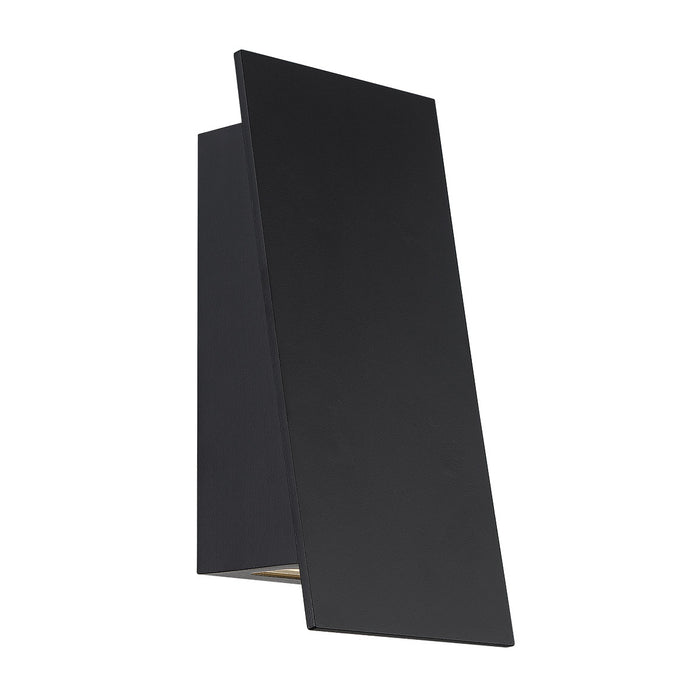 W.A.C. Lighting WS-W14911-BK LED Wall Light, Black