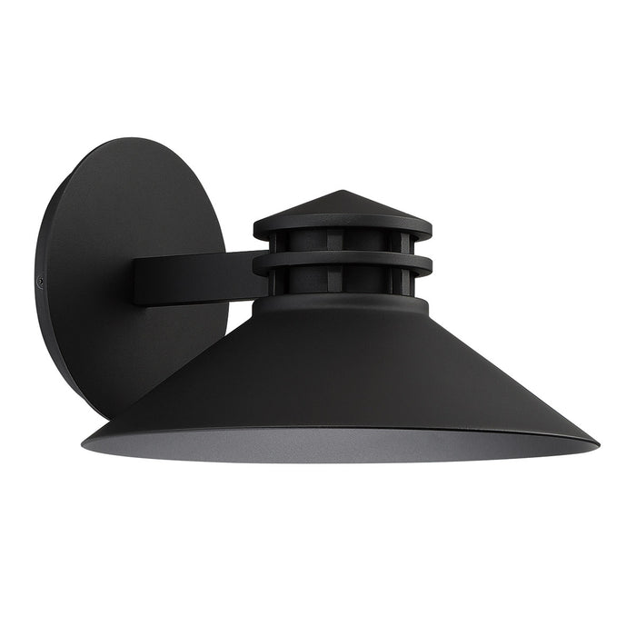W.A.C. Lighting WS-W15710-BK LED Wall Light, Black