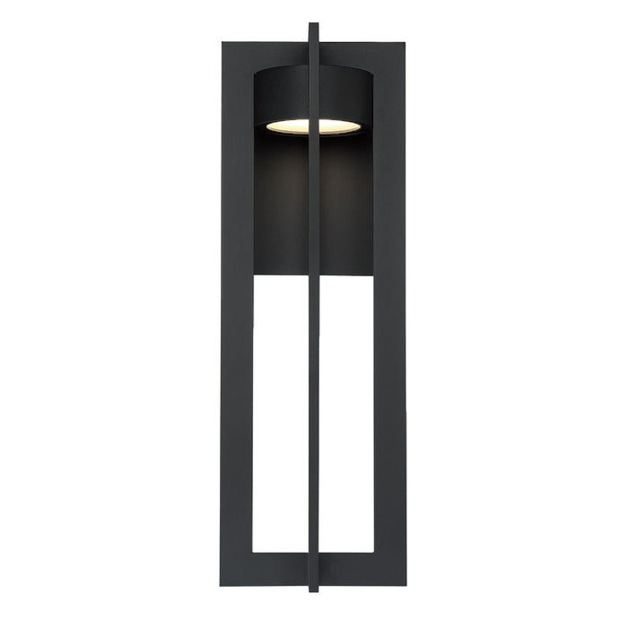 W.A.C. Lighting WS-W48625-BK LED Wall Light, Black