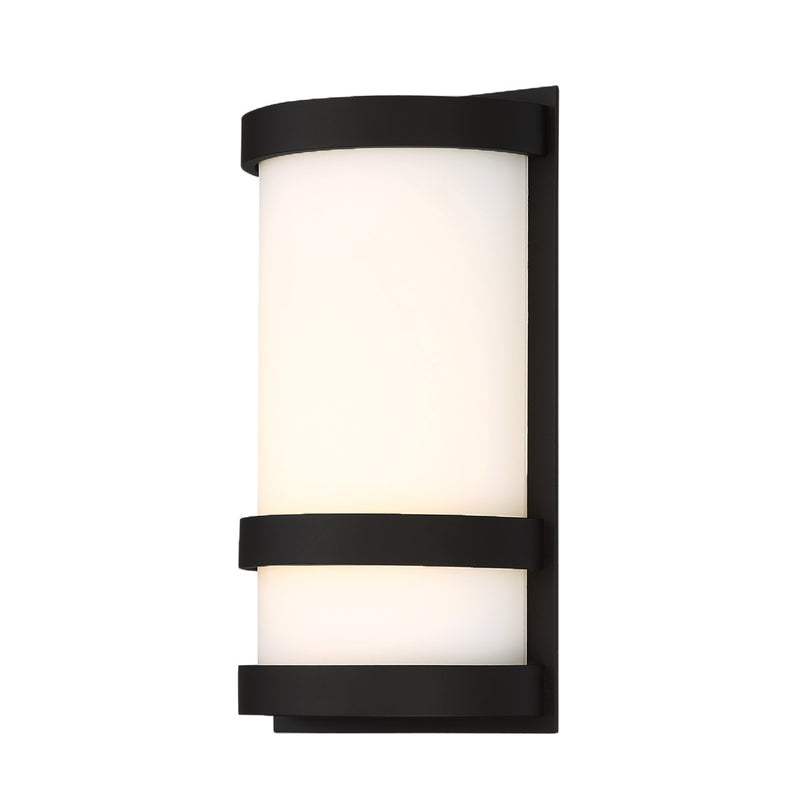 W.A.C. Lighting WS-W52610-BK LED Wall Light, Black