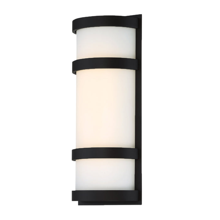 W.A.C. Lighting WS-W52614-BK LED Wall Light, Black
