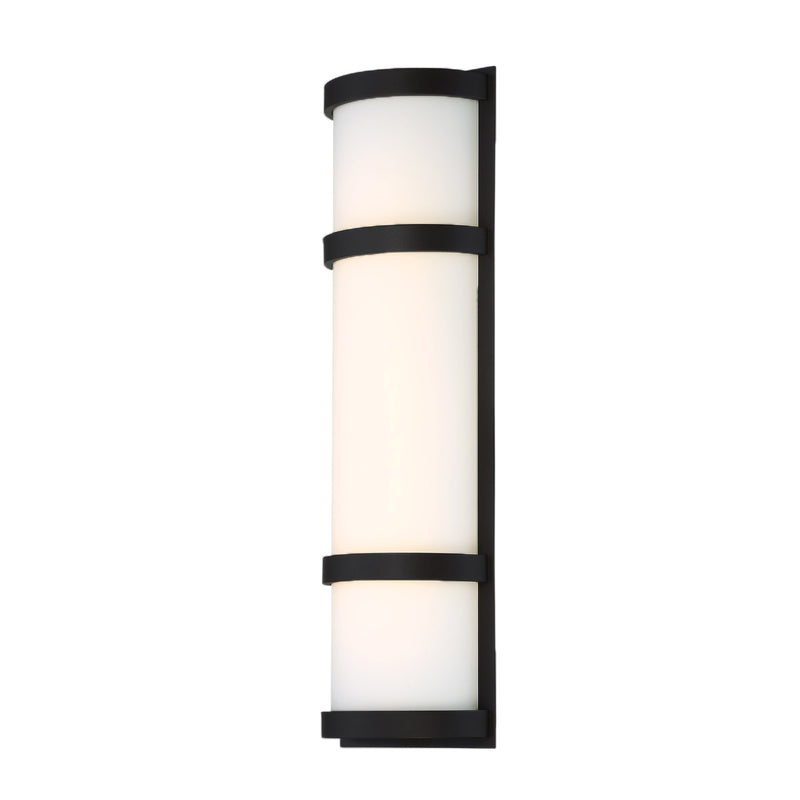 W.A.C. Lighting WS-W52620-BK LED Wall Light, Black