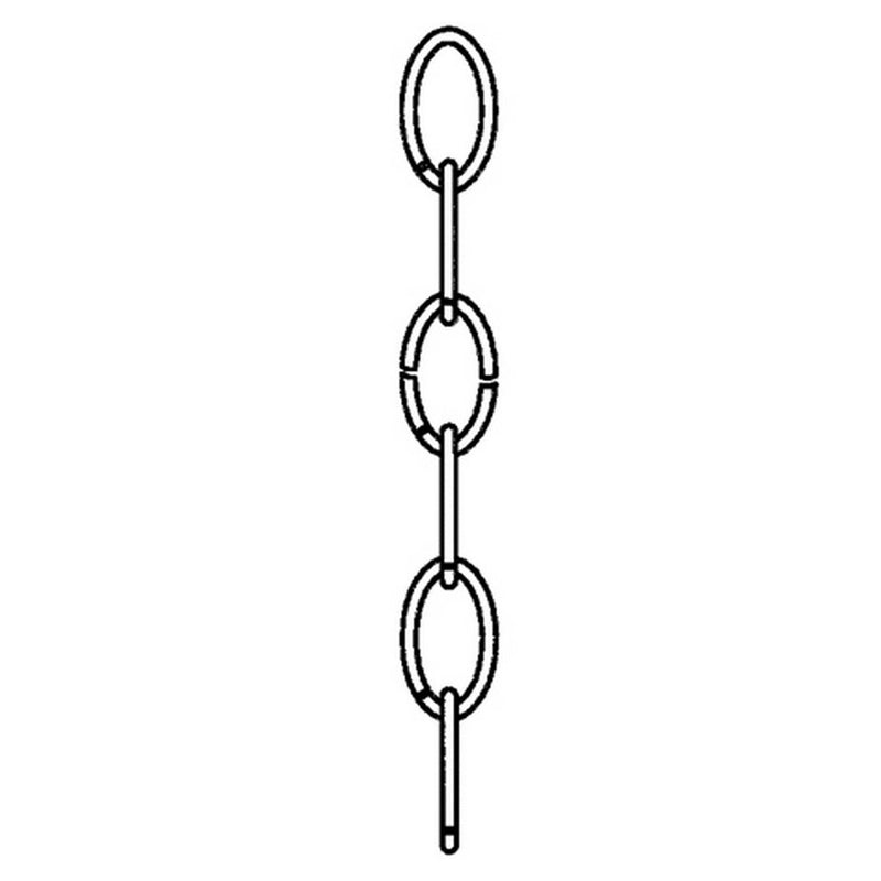 Generation Lighting 9100-848 Decorative Chain, Satin Brass